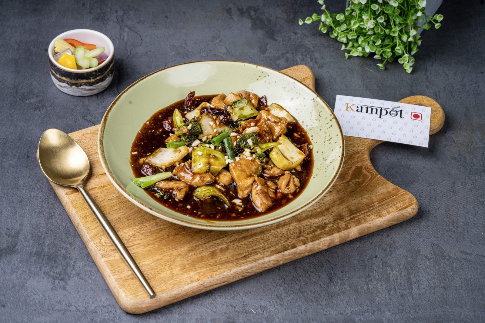 General Tso's Chicken at Kampot restaurant near RMZ Ecoworld Bellandur